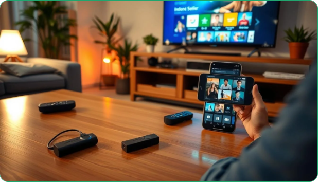 IPTV op tv en telefoon